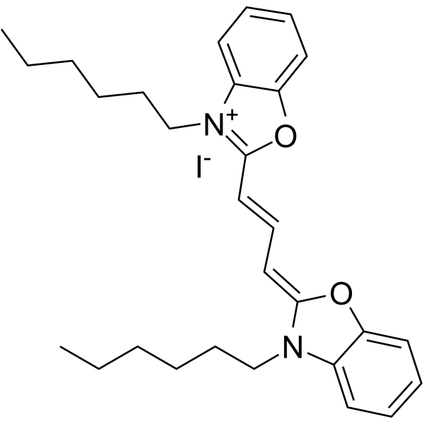 DiOC6(3) iodide Structure